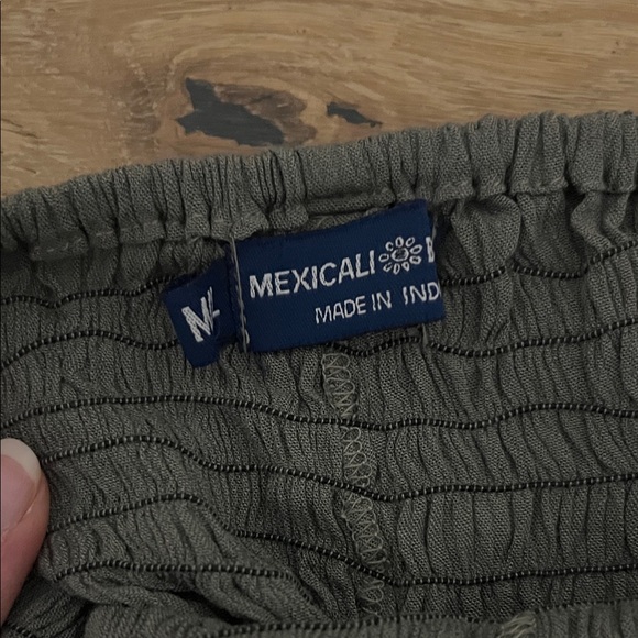 Elegant Charcoal Wide-Leg Pants - Picture 3 of 3